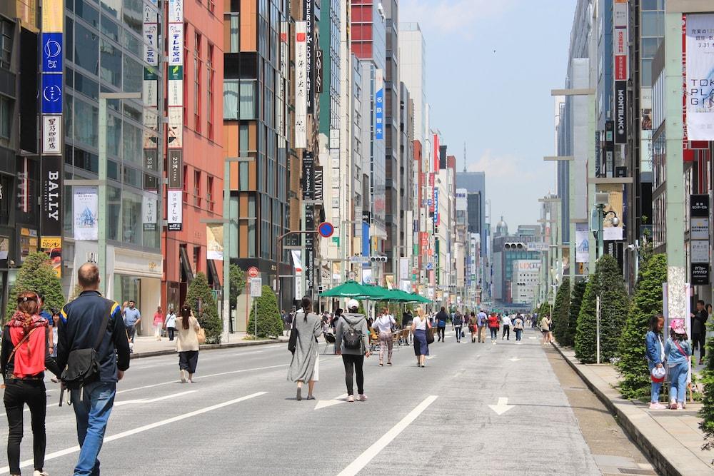 Ginza International Hotel Tokyo prefektur Exteriör bild