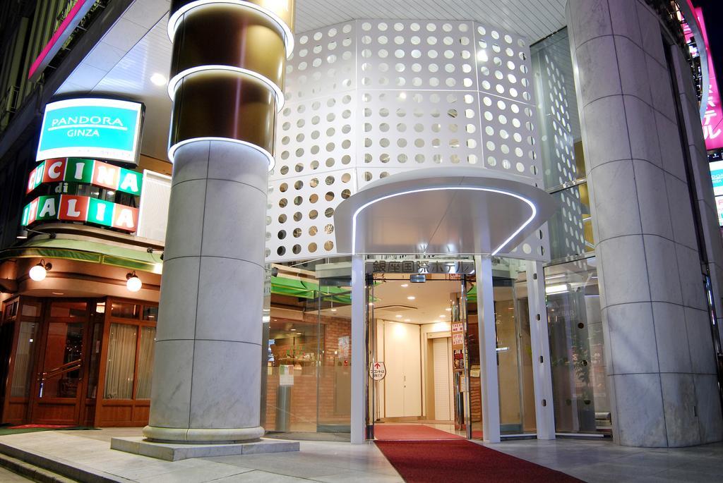 Ginza International Hotel Tokyo prefektur Exteriör bild